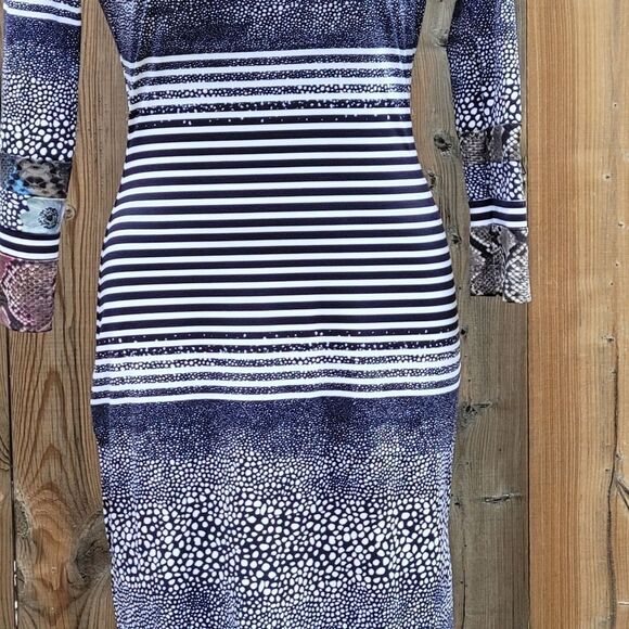 PREEN by Thornton midi length printed dress - Picture 4 of 7
